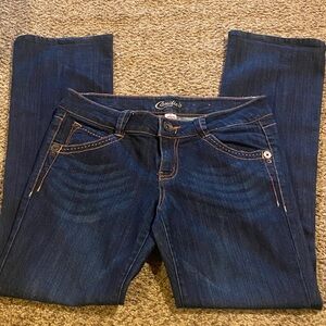 Candie's Indigo Denim Jeans Juniors Size 11